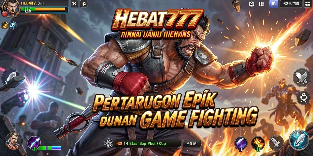 Tangkapan layar HEBAT777 menampilkan aksi pertarungan mendebarkan.