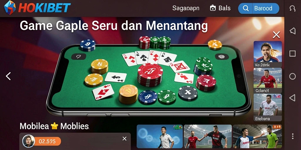 Tampilan gameplay HOKIBET yang menarik dan interaktif.