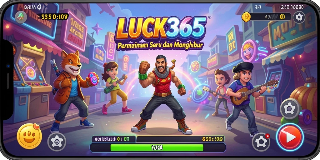 Tampilan gameplay menarik LUCK365 yang penuh tantangan.