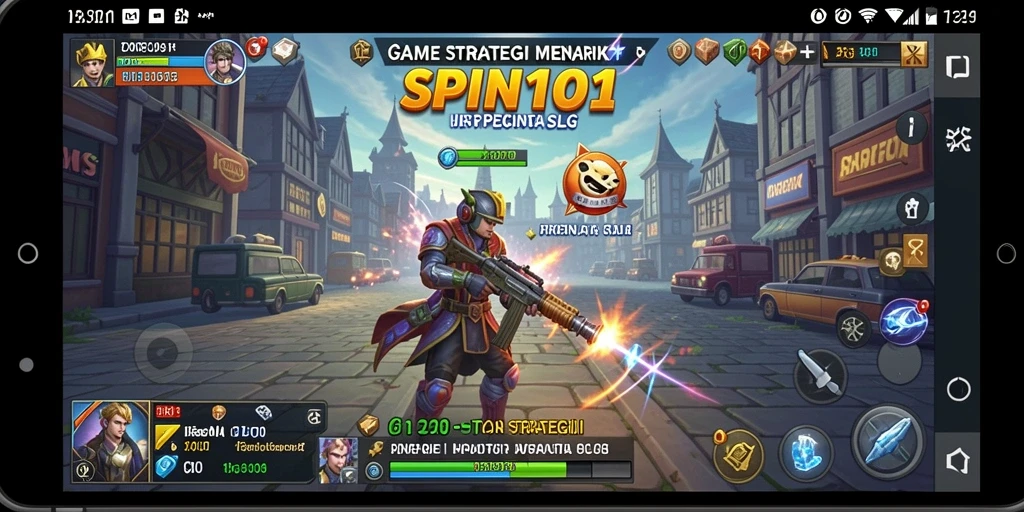 Tampilan gameplay dinamis SPIN101 dengan strategi yang mendebarkan.