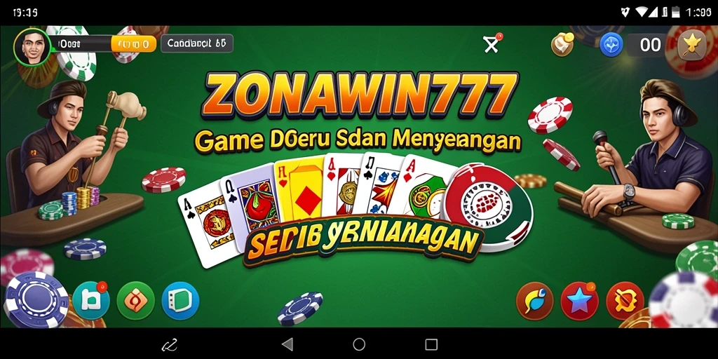 Tampilan gameplay ZONAWIN777 yang seru dan interaktif.